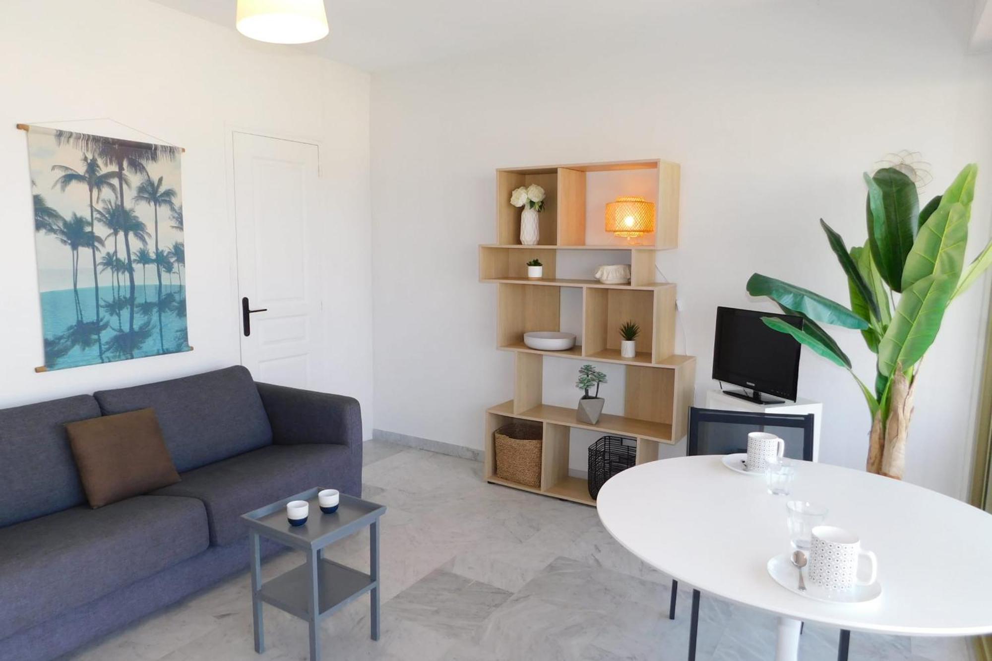 Charming T2 Eden Park With Swimming Pool Private Parking Juan-les-Pins Exterior foto